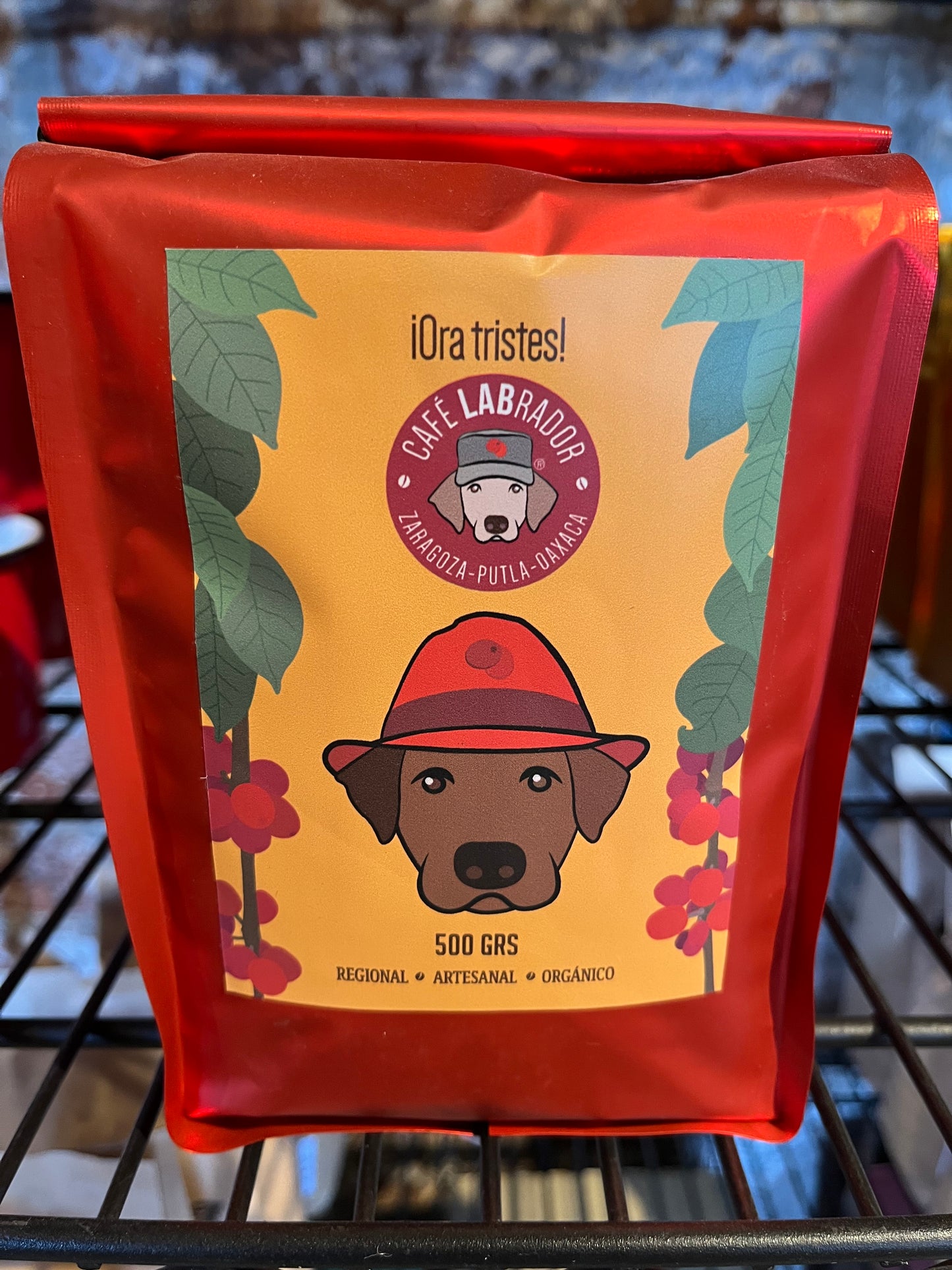 Café Labrador ¡Ora Tristes! 500 g en grano