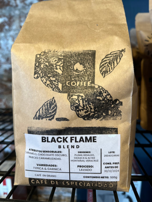 Black Flame Blend 500 g en grano