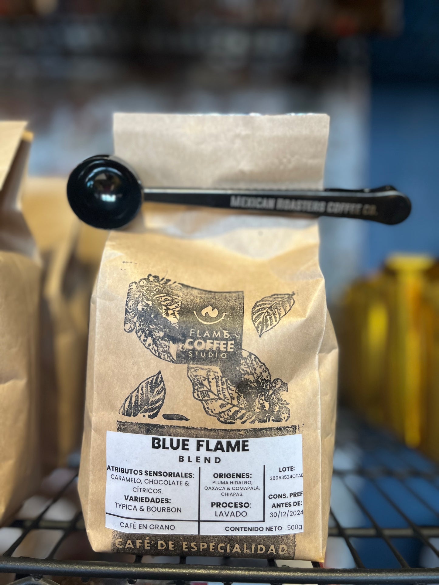 Blue Flame Blend 500 g en grano